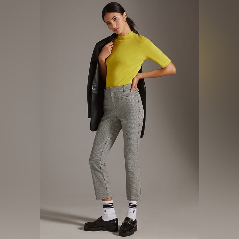 Maeve Essential Slim Kick Flare Pants